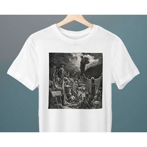 The Vision Of The Valley Of Dry Bones, Gustave Dore, Unisex T-Shirt